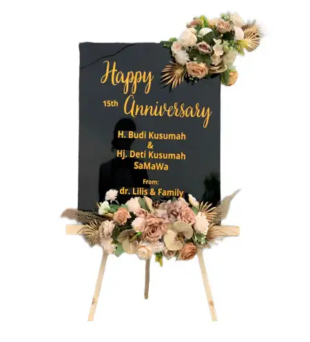 Papan Bunga Akrilik Teja